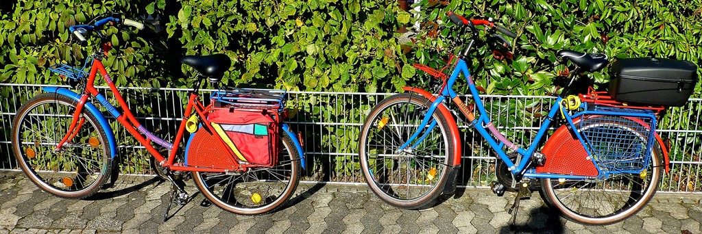 Rot und Blau