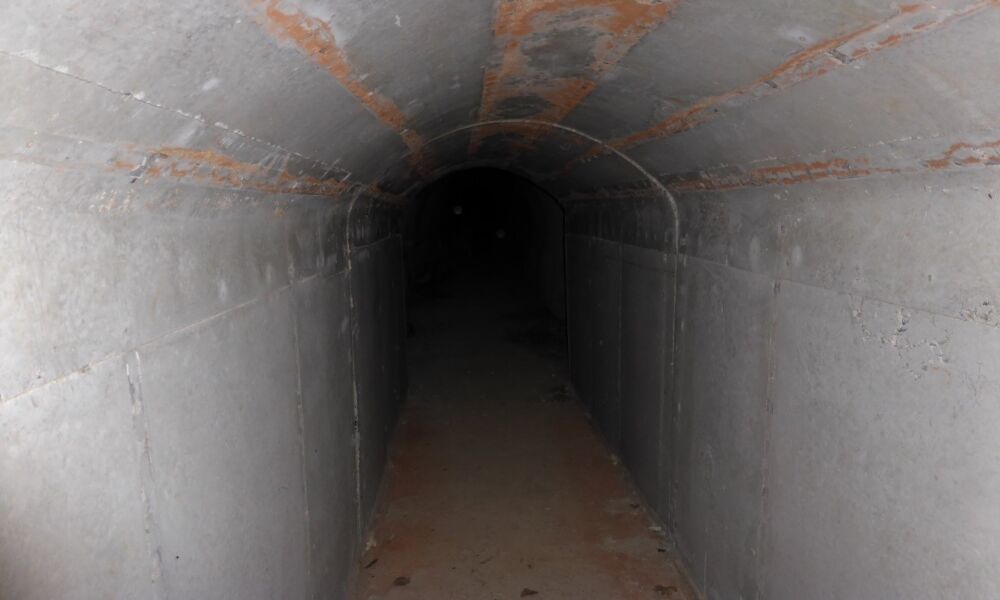 Die ersten Meter sind nun statisch gesichert. Überwinterungsplätze gibt es hier natürlich nicht