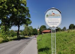 Seehausen a. Staffelsee - Ortseingang